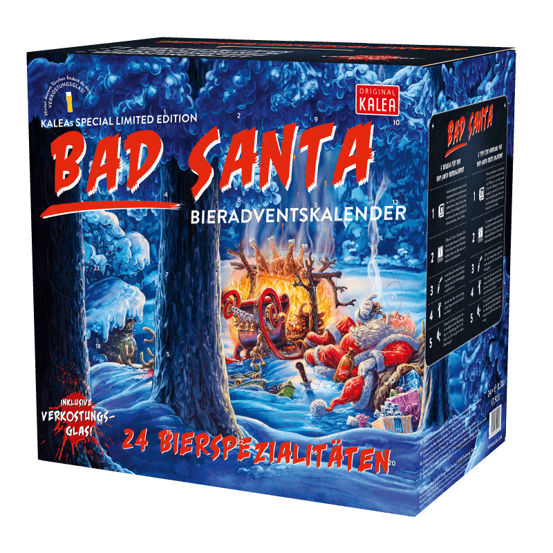 Bier-Adventkalender Edition Bad Santa