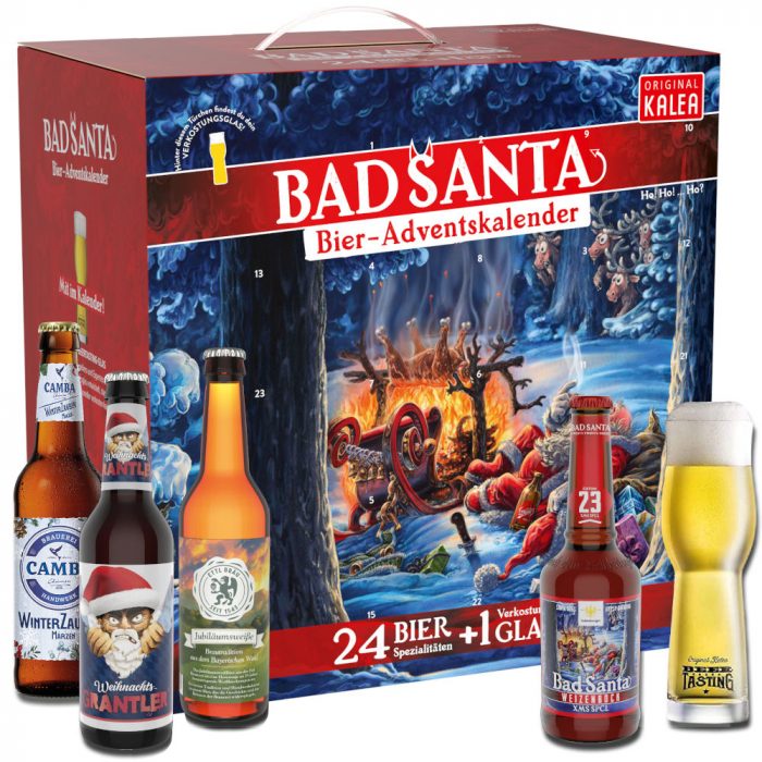 Bieradventskalender Edition Bad Santa 2023